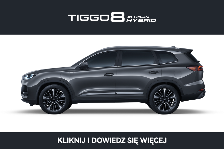 Chery Tiggo 8 Hybrid cennik 